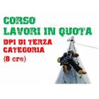 Corso LAVORI IN QUOTA con DPI di terza categoria - 8 ore