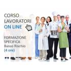 Corso ON LINE per lavoratori: Formazione Specifica a basso rischio 4 ore (Uffici e Commercio)