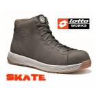 Scarpa antinfortunistica alta Lotto Works SKATE MOD S3 colore grigio Asfalt