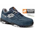 Scarpa antinfortunistica Lotto Works FLEX 500 S1P Blu - Con soletta Memory Foam