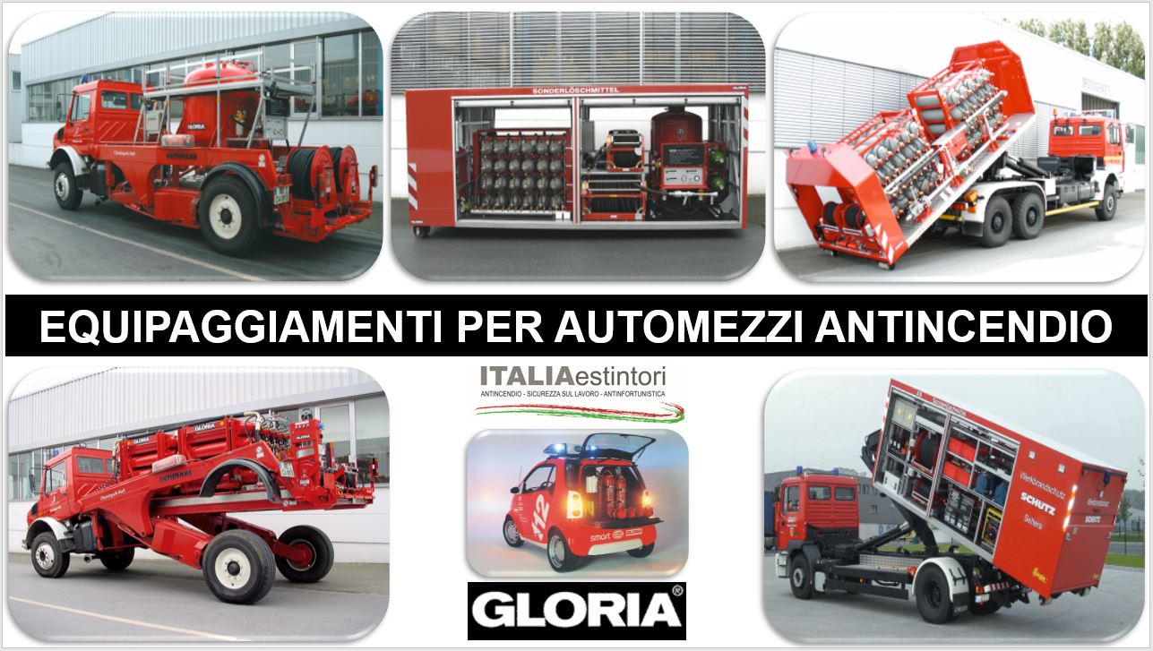 Equipaggiamenti per veicoli antincendio GLORIA