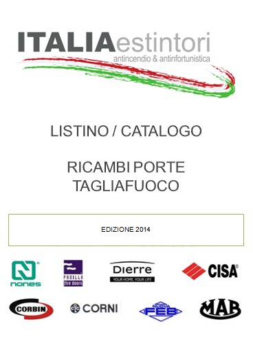 Catalogo ricambi porte tagliafuoco