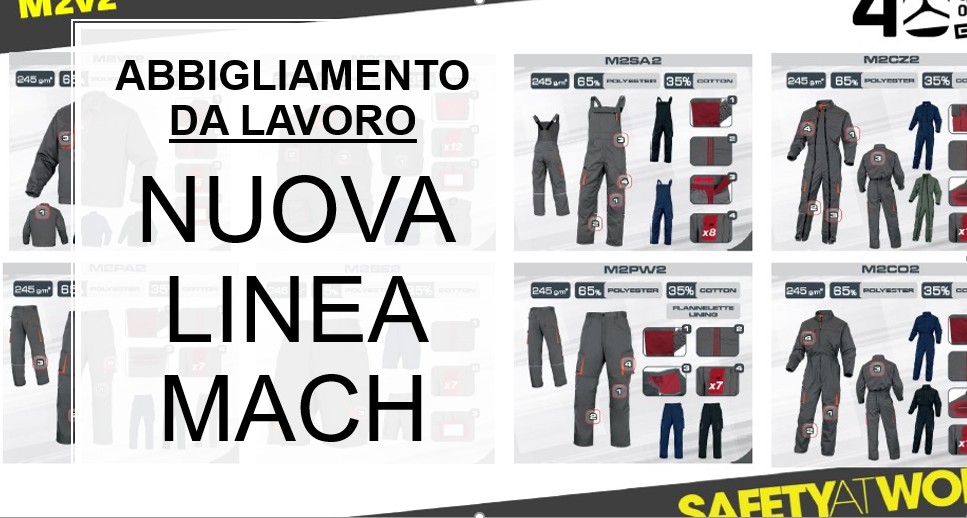 Abbigliamento da lavoro MAC