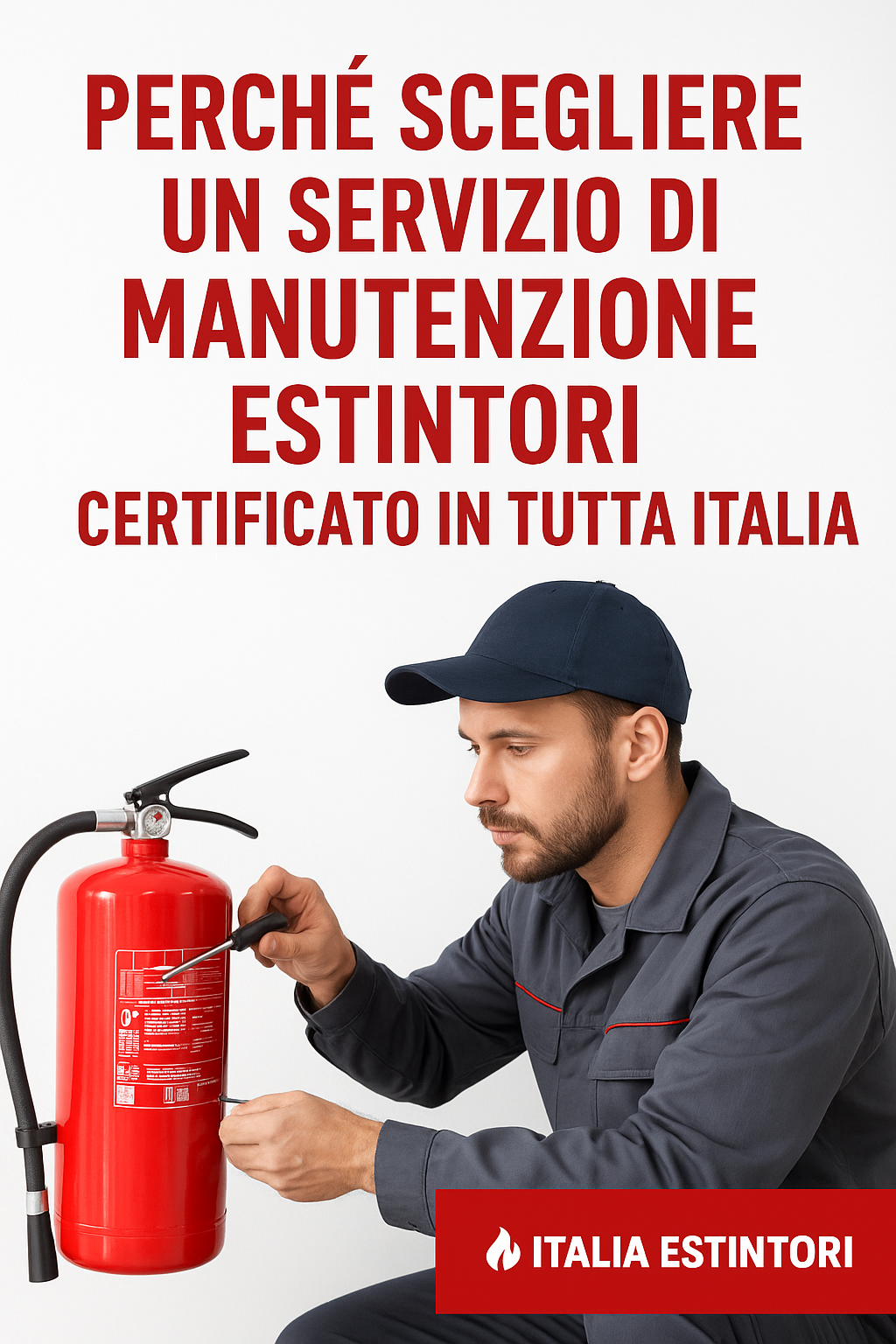 Perché scegliere un servizio di manutenzione estintori certificato in tutta Italia