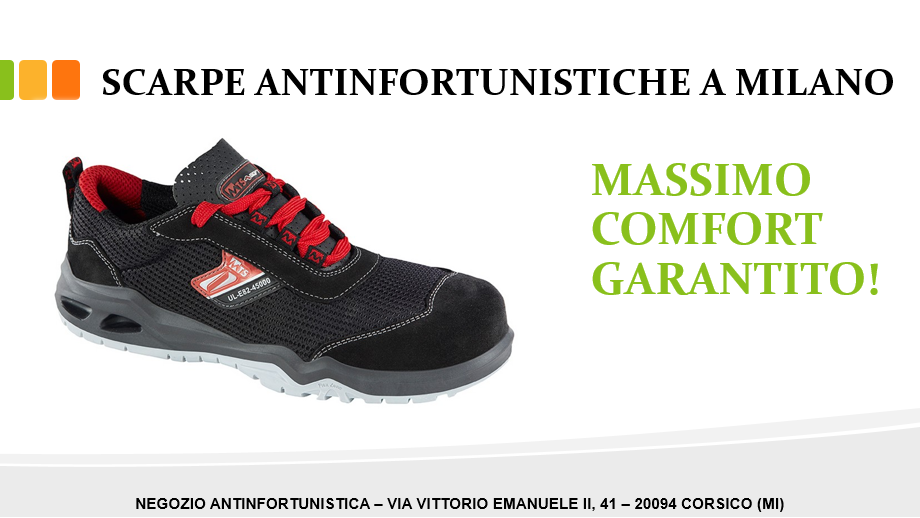 negozio scarpe antinfortunistiche milano