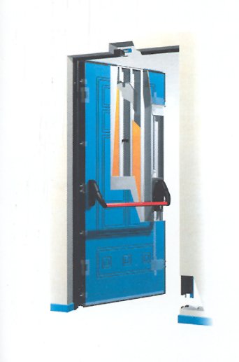 Porte tagliafuoco blindate