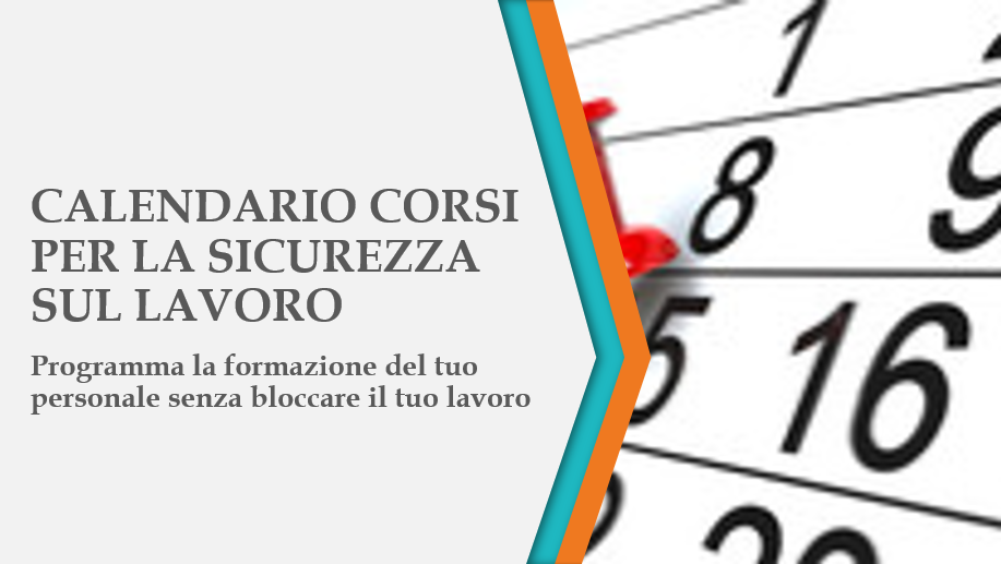 Calendario corsi sicurezza a Corsico - Milano