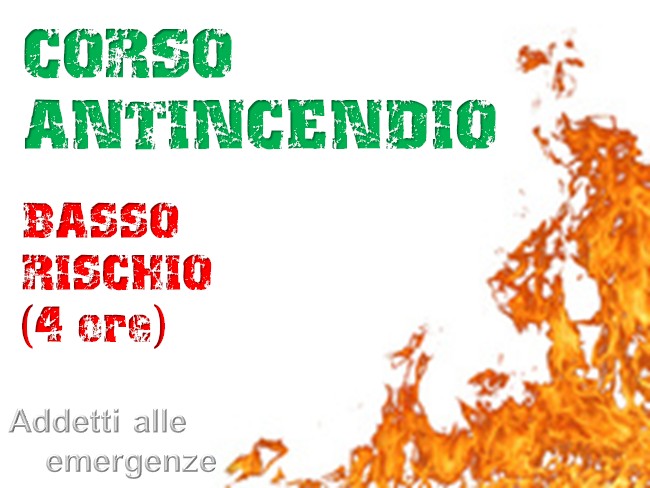 Corsi di sicurezza online: l'addetto antincendio