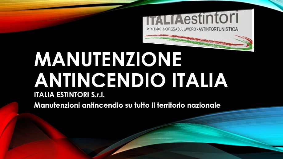 Manutenzione antincendio Italia