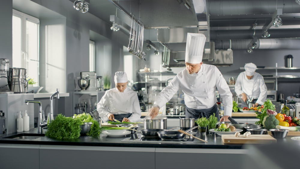 Estintori a schiuma per cucine di ristoranti e mense